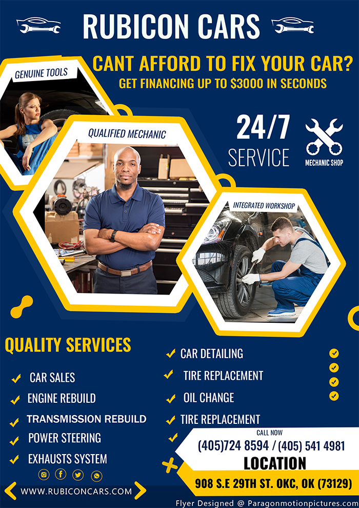 MECHANIC FLYER